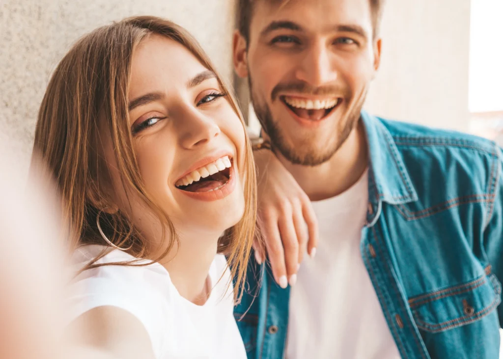 GirthPro patient with is wife smiling at him