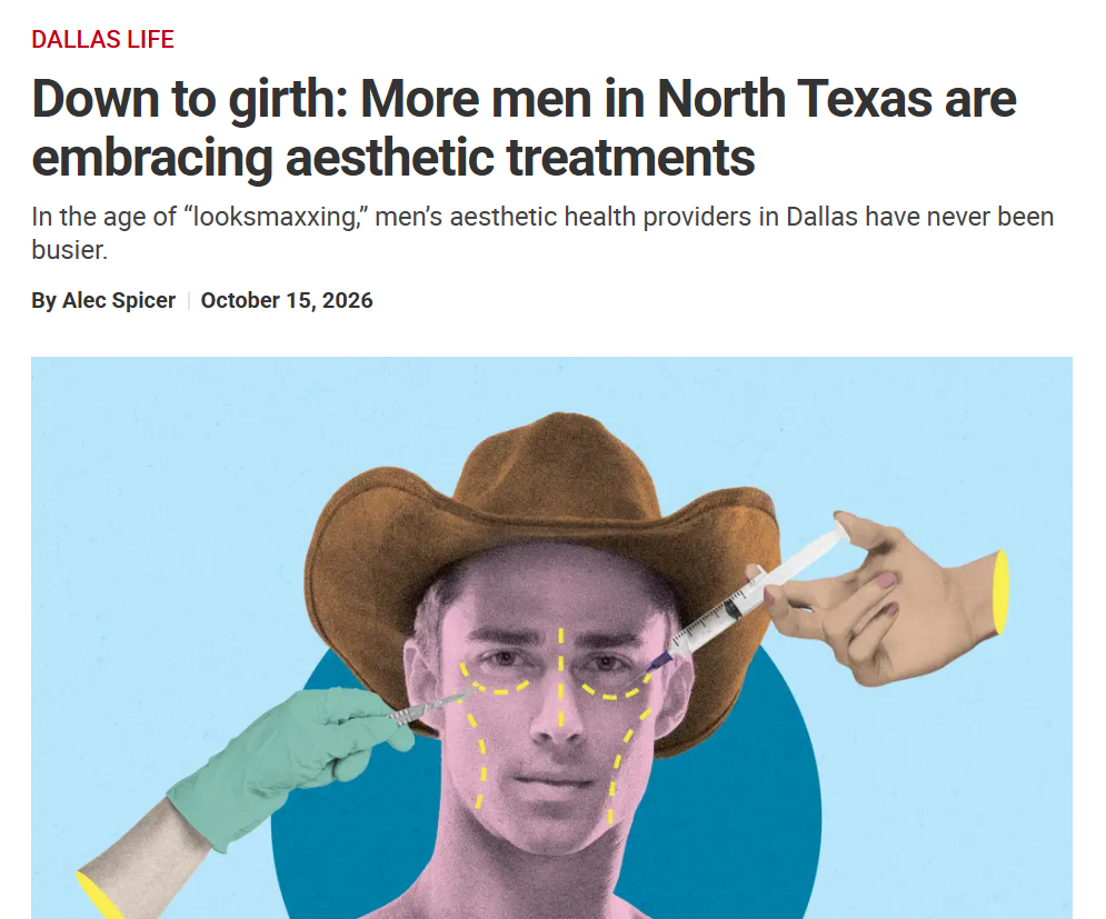 Dallas Observer feature on Dallas Men's Health, October 2026